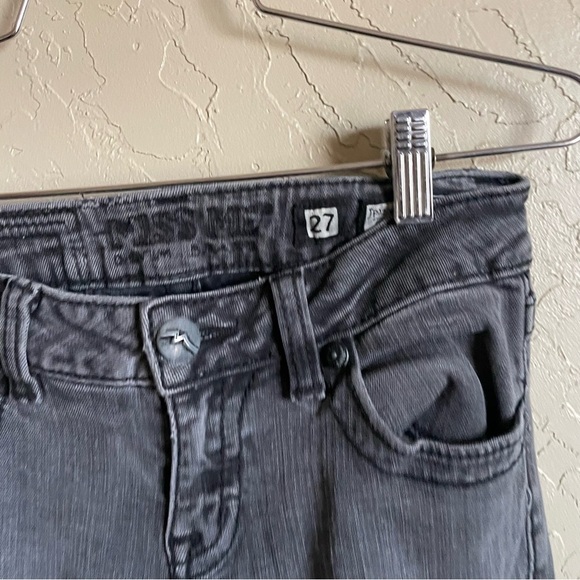 Miss Me Grey Mid Rise Skinny Jeans‎ - Picture 6 of 9